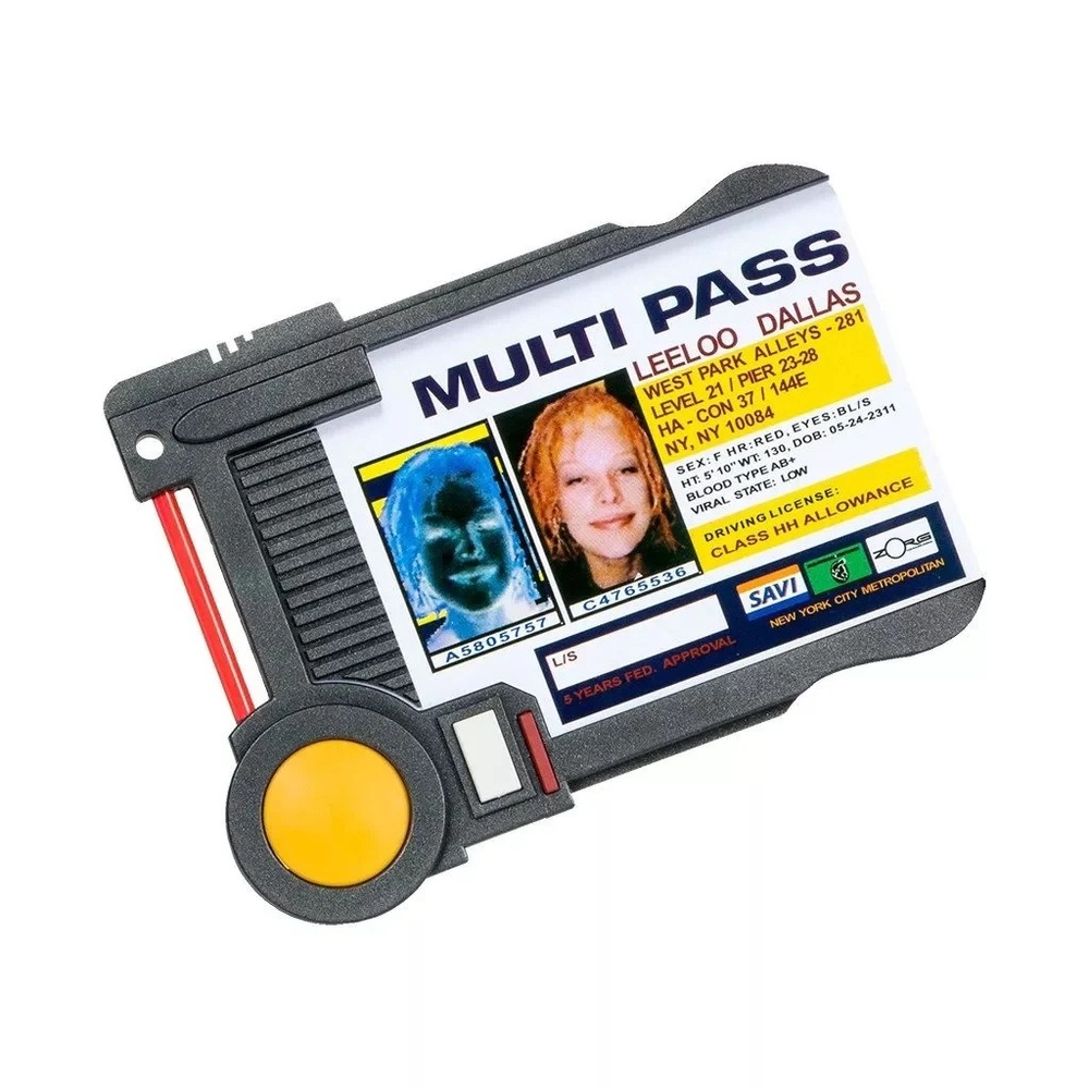 NWT The Fifth Element Multi Pass ID Holder – Loot Crate Exclusive